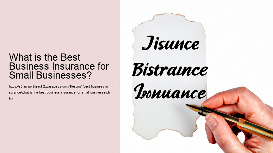 What is the Best Business Insurance for Small Businesses?