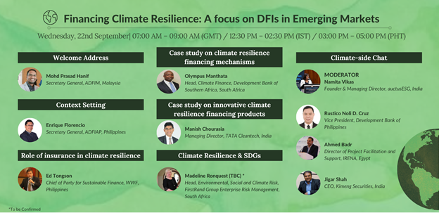 DBP supports the global drive towards climate resilience