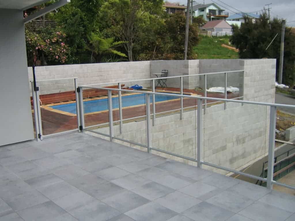 Canterbury Balustrade Framed Glass Pool Fence Canterbury Balustrade Framed Glass Pool Fence
