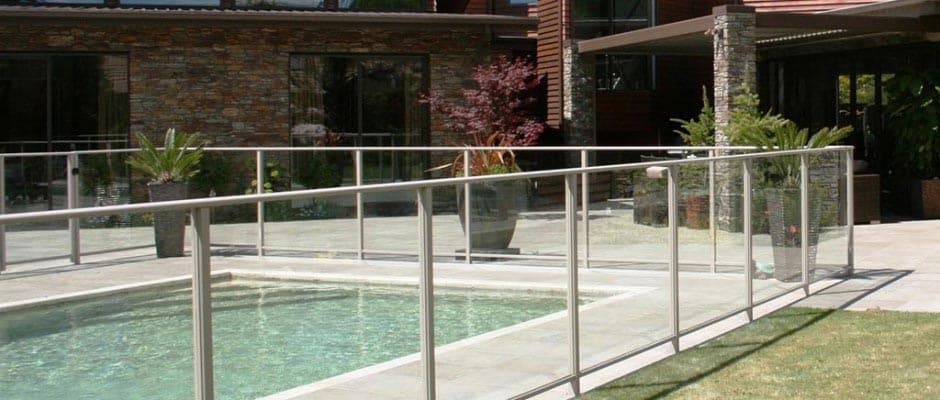 Canterbury Balustrade Framed Glass Pool Fences