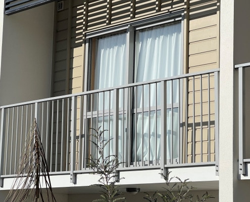 Canterbury Balustrade Aluminium Framed Ascot - Face Fix - Multi Unit 8