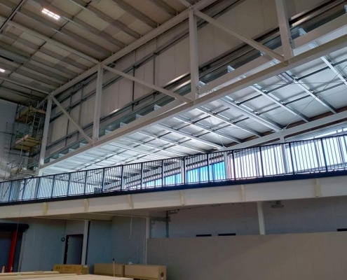 Canterbury Balustrade Aluminium Framed Ascot - Internal Stair Face Fix Commercial High Strength