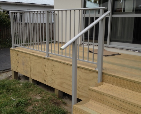 Canterbury Balustrade Aluminium Framed Ascot - TopFix - External 1