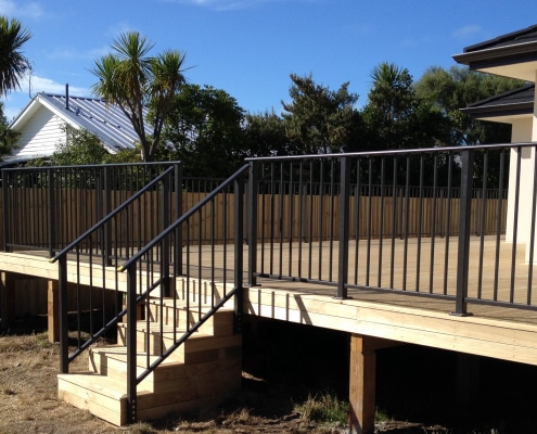 Canterbury Balustrade Aluminium Framed Ascot - TopFix - External (5)