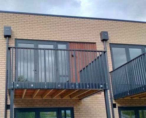 Canterbury Balustrade Aluminium Framed Hampton 1