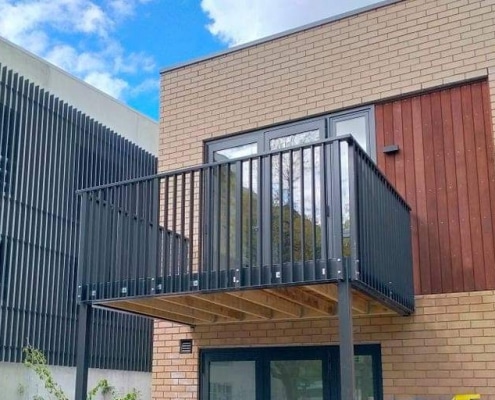 Canterbury Balustrade Aluminium Framed Hampton 2