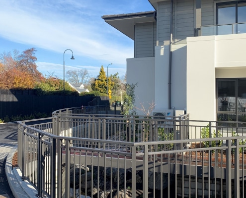 Canterbury Balustrade Aluminium Framed Wilton - Commercial1