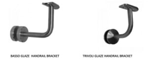 Basso Glaze & Trivou glaze handrail bracket