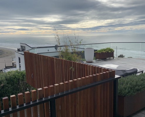 Canterbury Balustrade Custom Timber Slat Aluminium frame 2