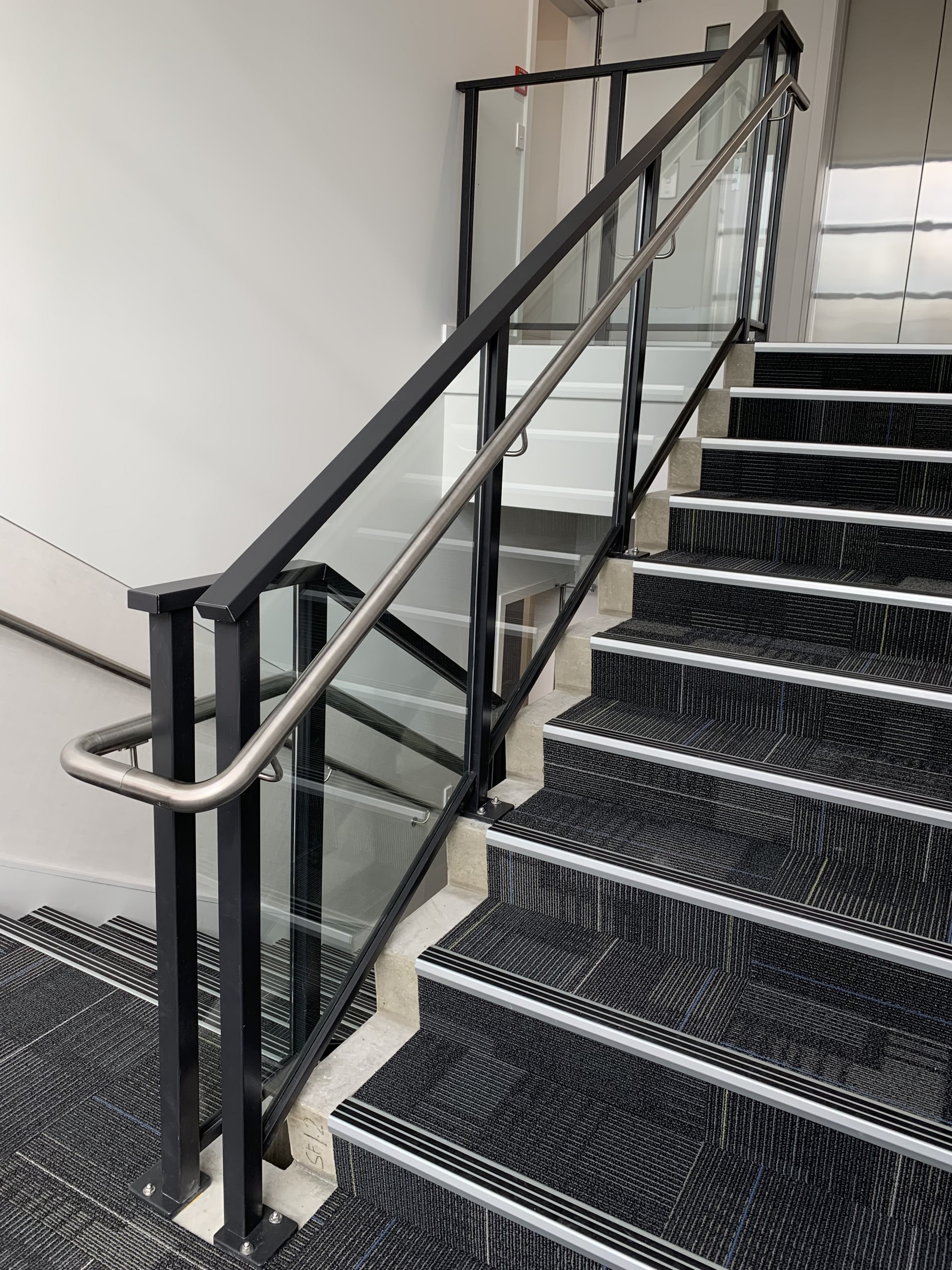 Canterbury Balustrade Framed Glass Avon and SS Handrail Commercial 2 ...