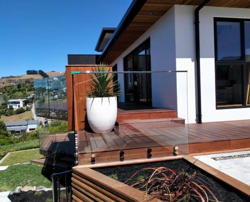 Canterbury Balustrade Frameless Glass SS Fittings Rail 4