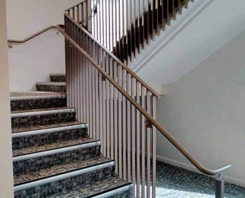 Canterbury Balustrade -Handrails Aluminium Internal Side Fix Commercial 1