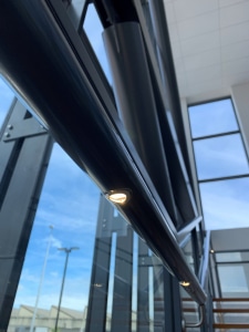 Handrails LED Spots Main Foyer 1- Retail