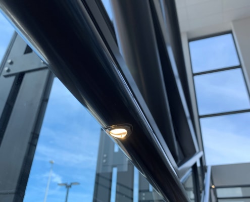 Handrails LED Spots Main Foyer 1- Retail