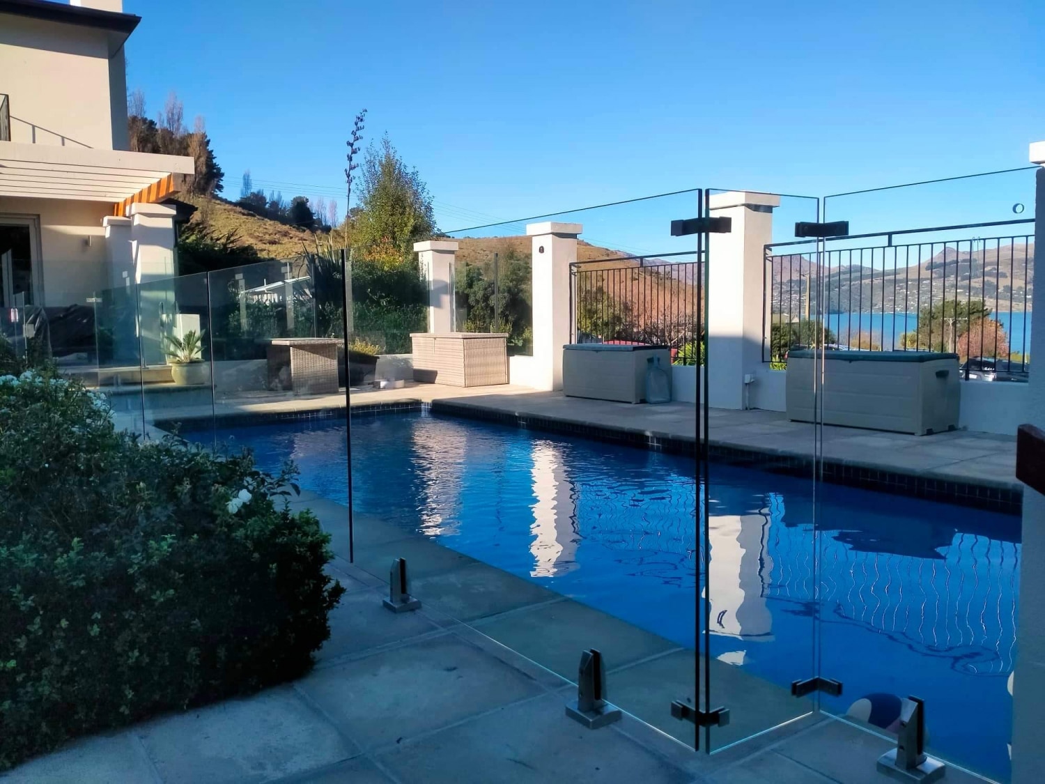 Canterbury Balustrade Pool Fence Frameless Glass Mini Post Canterbury Balustrades