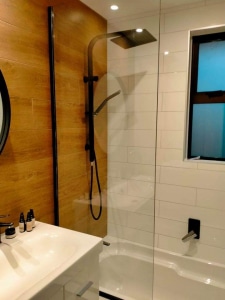 Shower Screen Powder Coated