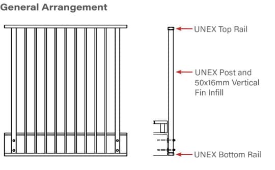 Hampton Fixing Method | Canterbury Balustrades