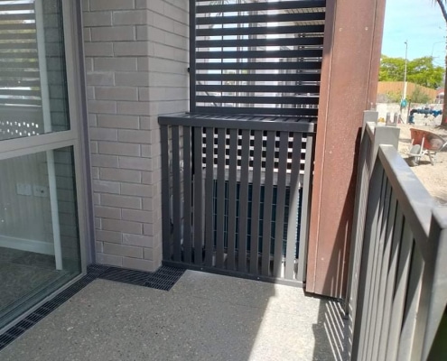 Safa slat aluminium balustrade 1