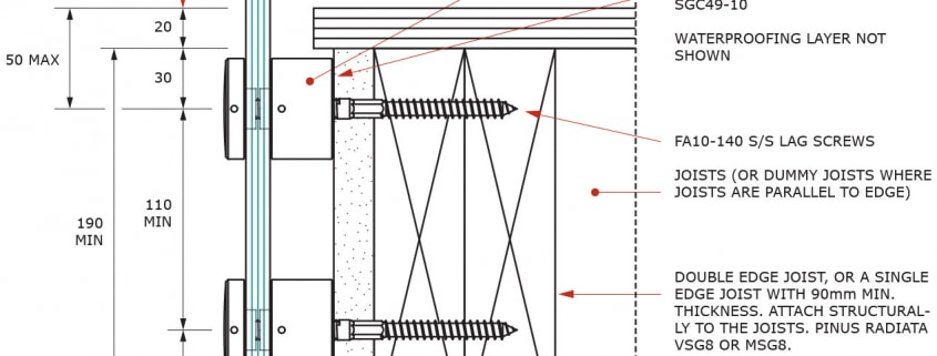 Balustrade Fixings Methods Guide | Canterbury Balustrades